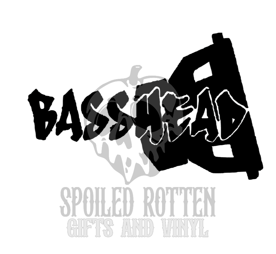 Basshead with Sub decal sticker