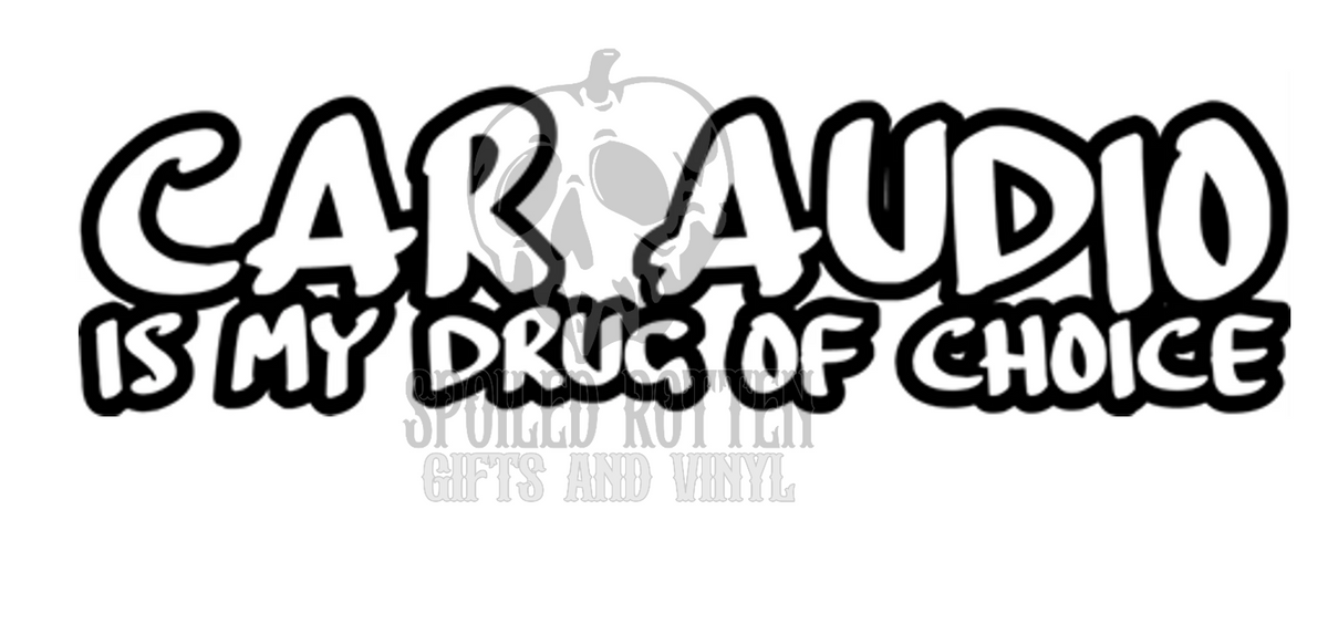 Drug of Choice decal sticker