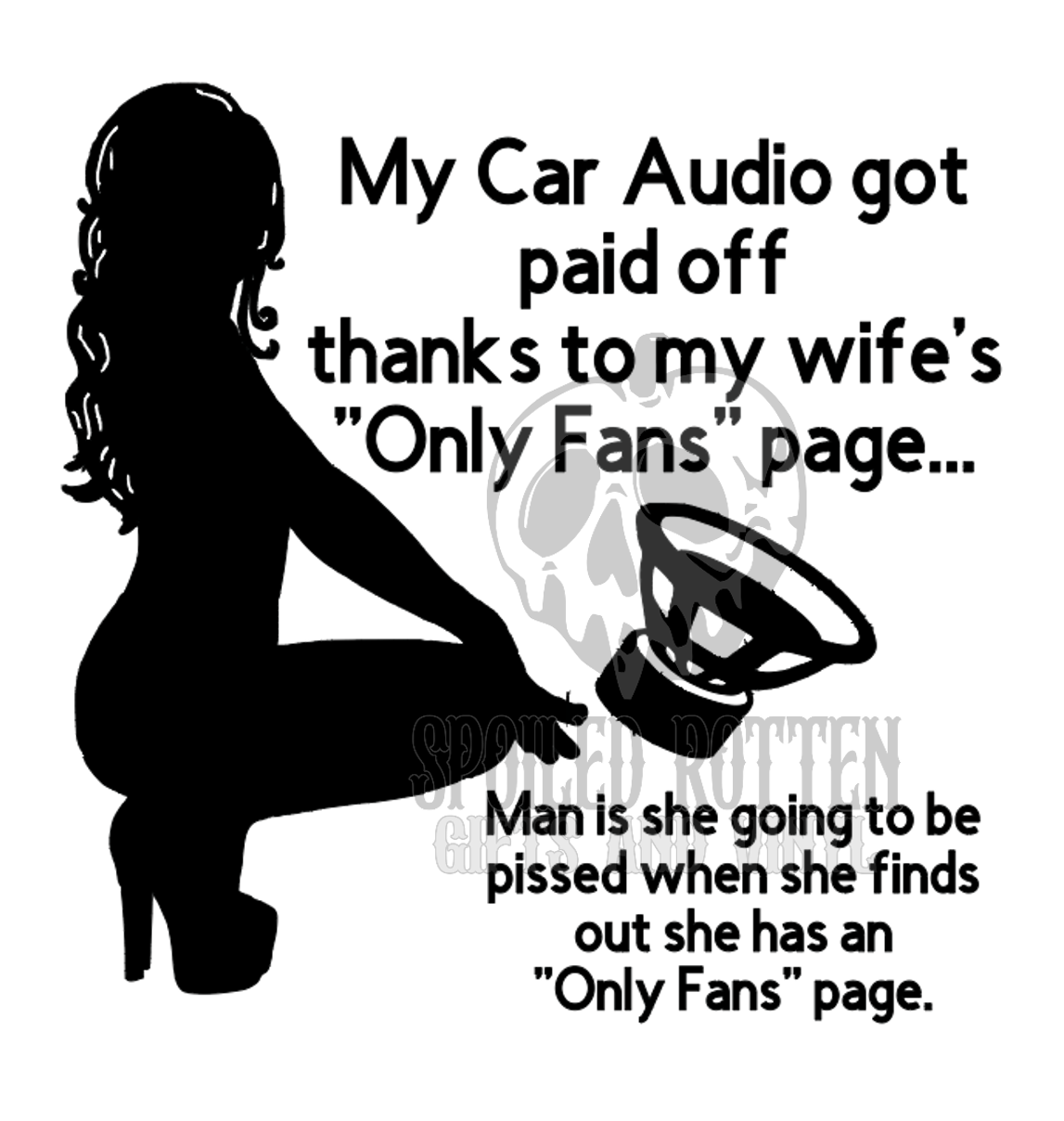 Only Fans decal sticker