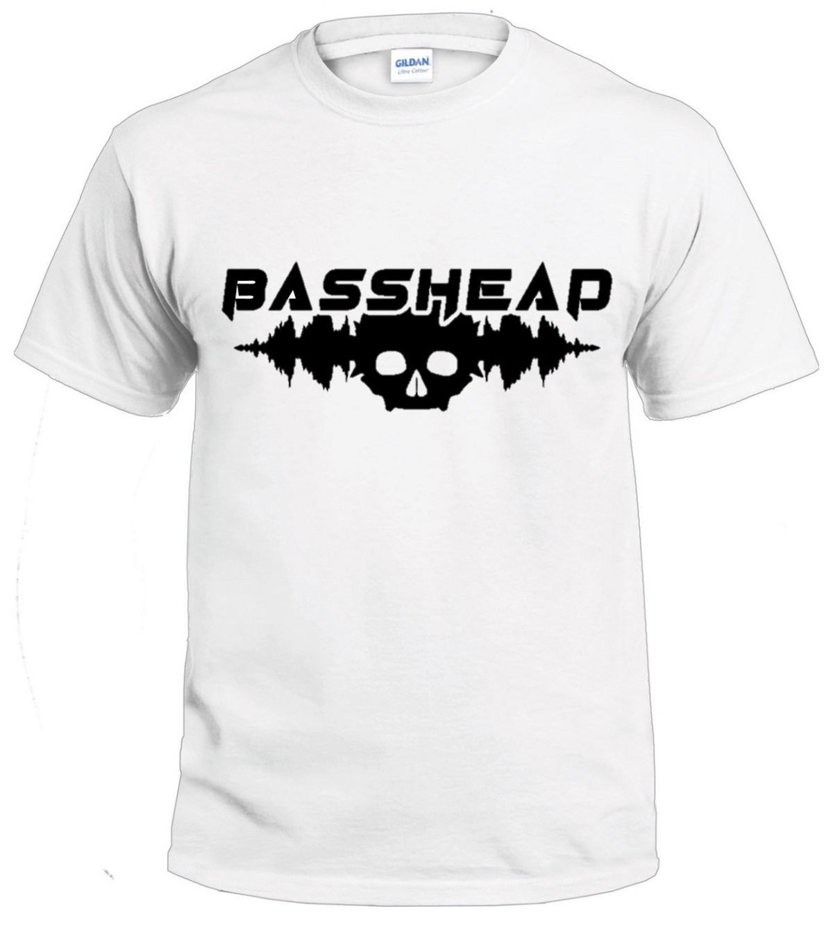 Basshead with Skull Basshead tshirt
