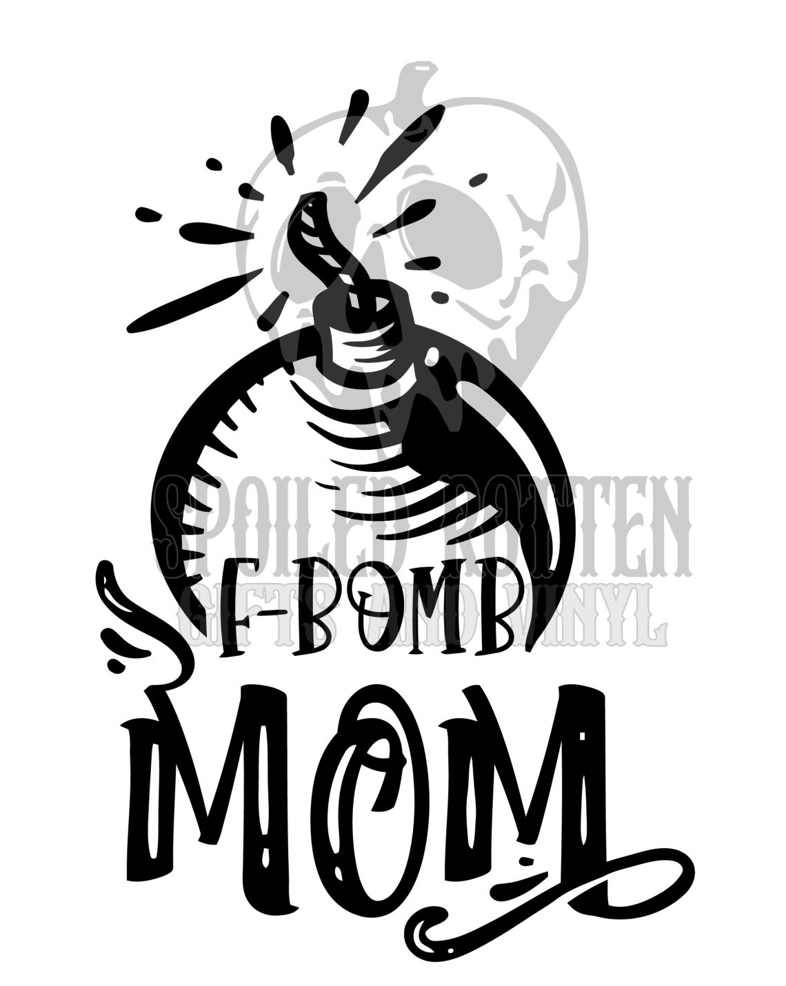 F-bomb Mom vinyl sticker