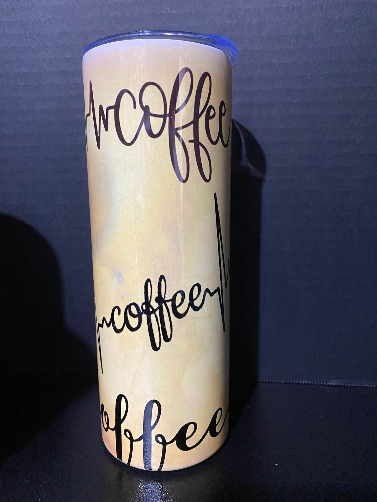 Coffee is My Heartbeat 20 oz Tumbler