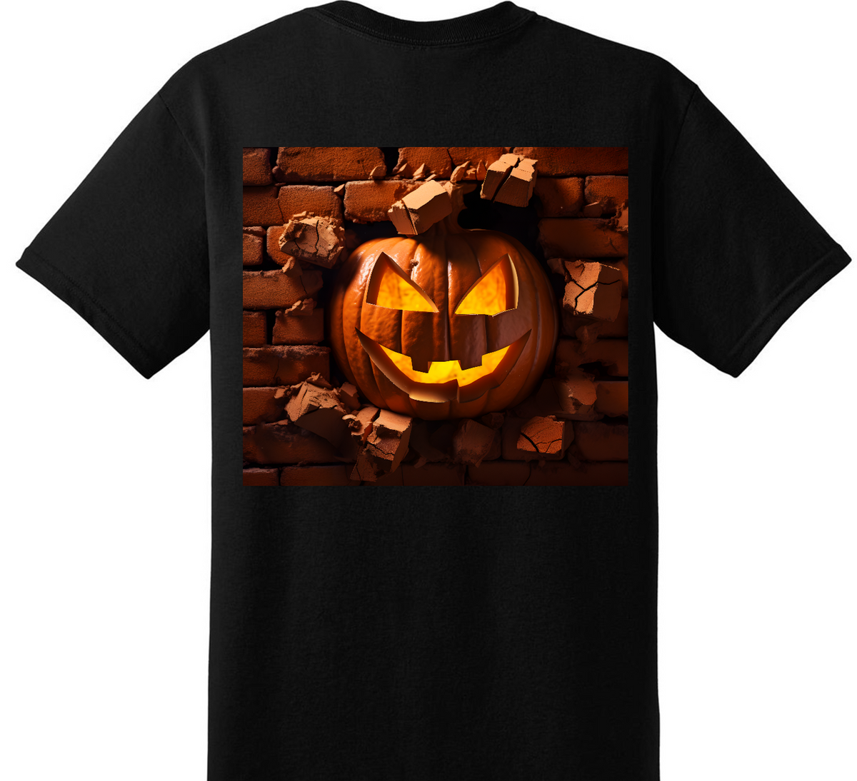 3D Pumpkin Face t-shirt