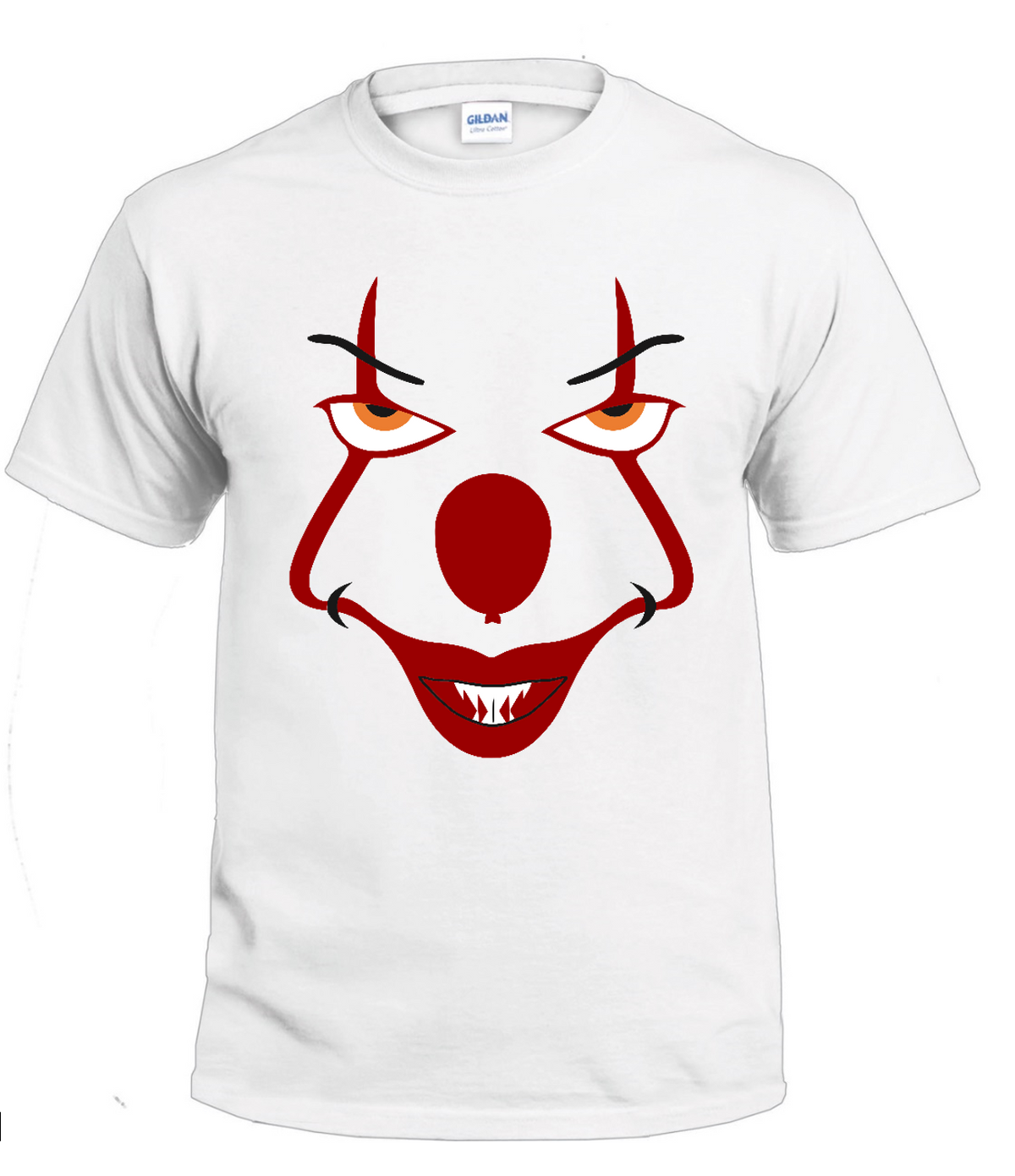 Clown Face Halloween t-shirt