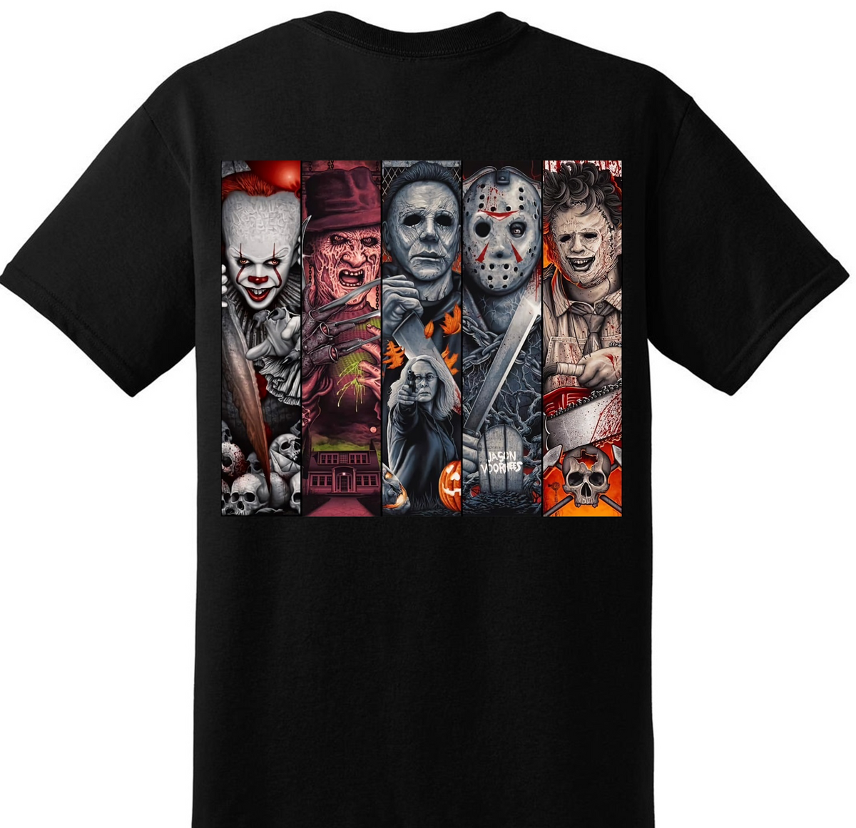 Scary Guys 4 Halloween t-shirt