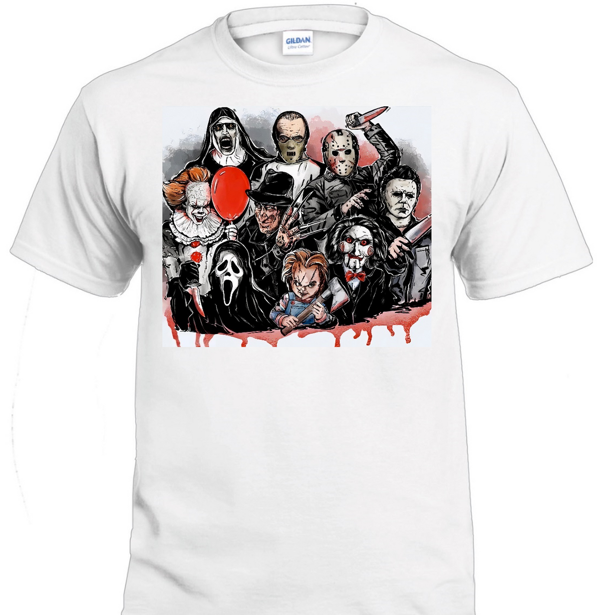 Scary Guys 6 Halloween t-shirt