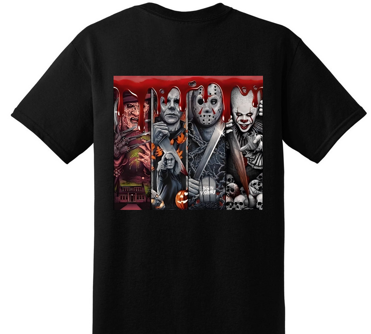 Scary Guys 9 Halloween t-shirt