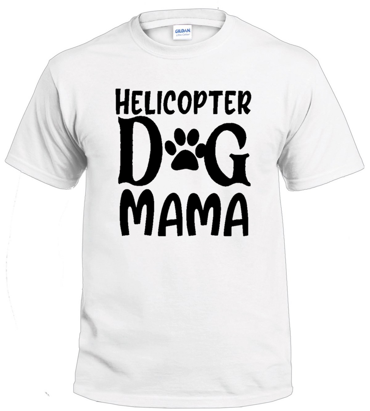 Helicopter Dog Mama dog parent t-shirt