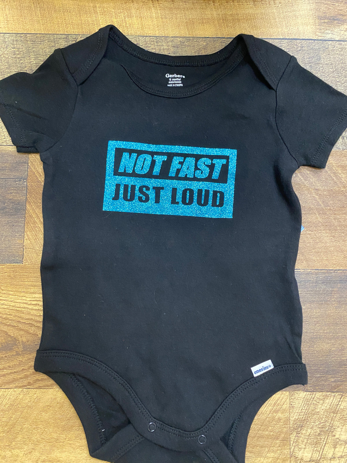 Not Fast Just Loud kid's shirt