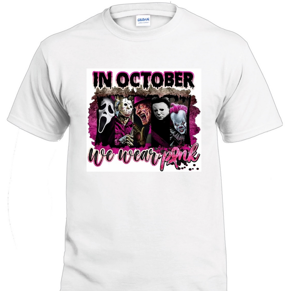 In October Halloween t-shirt