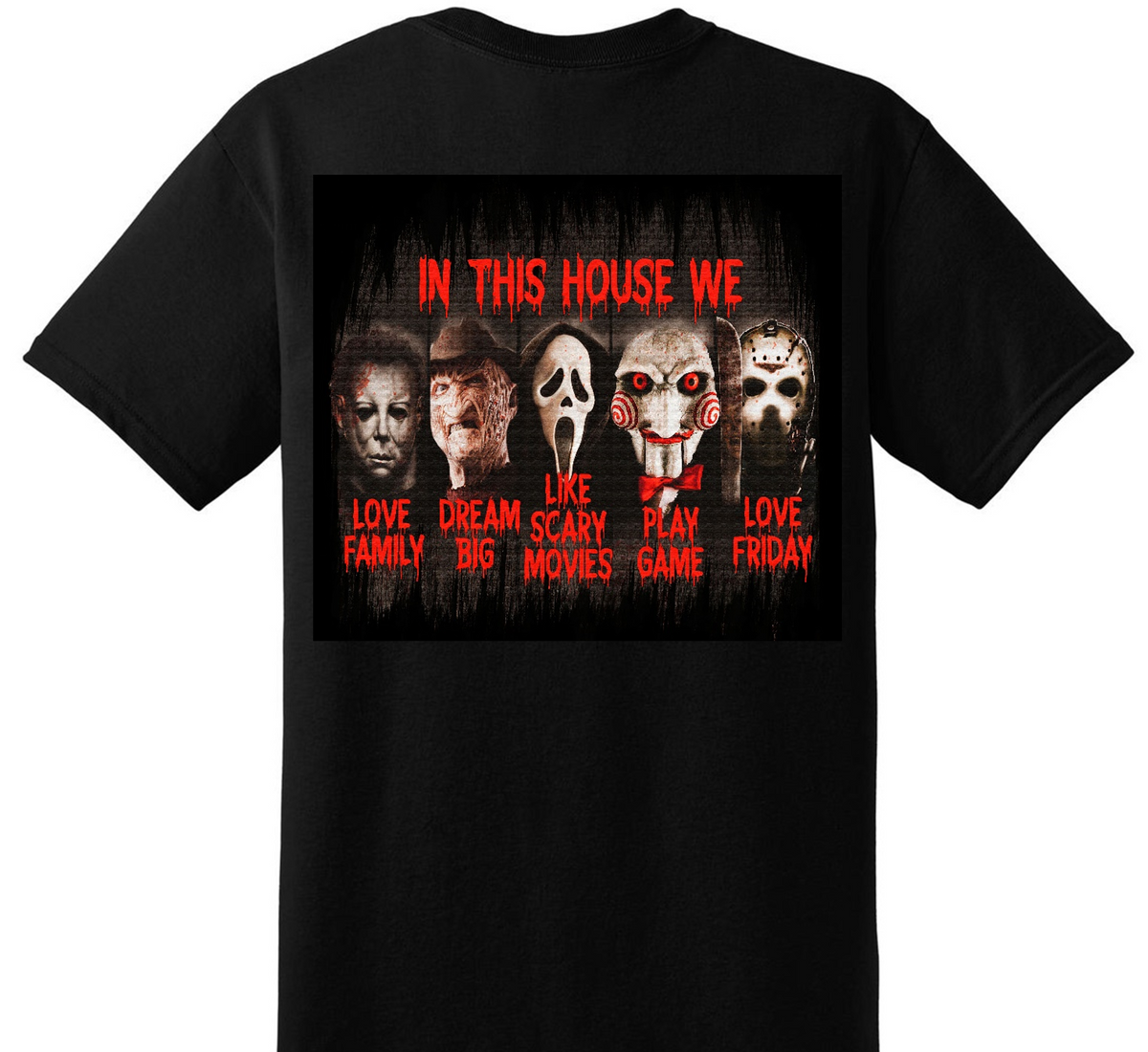 In This House Halloween t-shirt