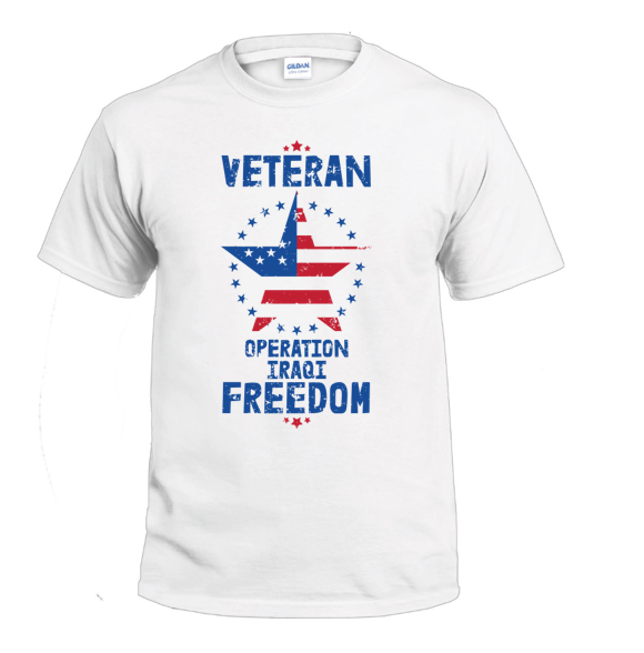 Veteran Operation Iraqi Freedom t-shirt