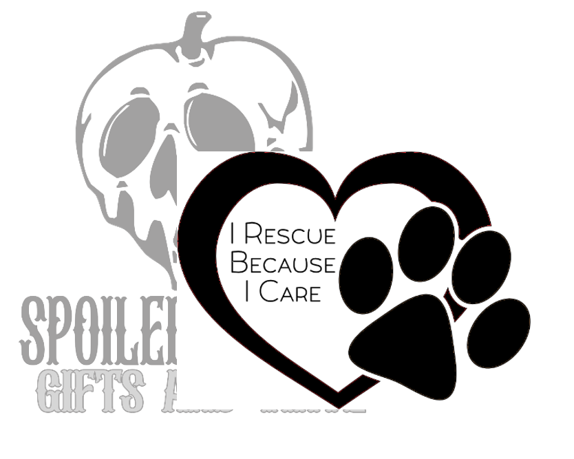 I Rescue Because I Care decal