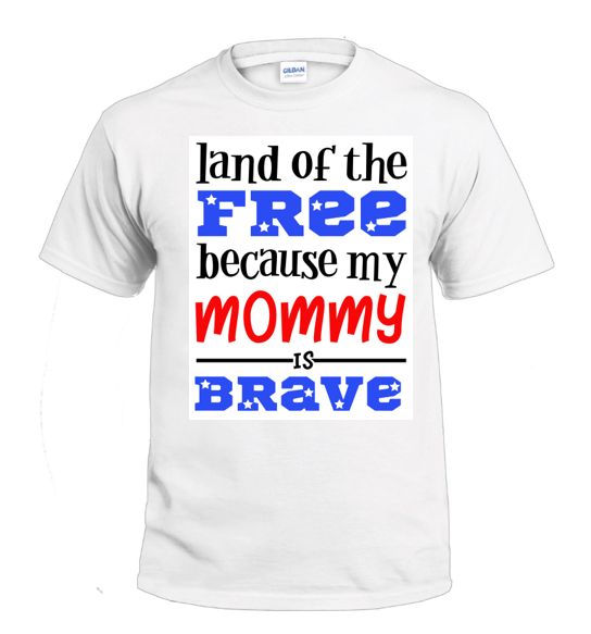 Because of my Mommy t-shirt