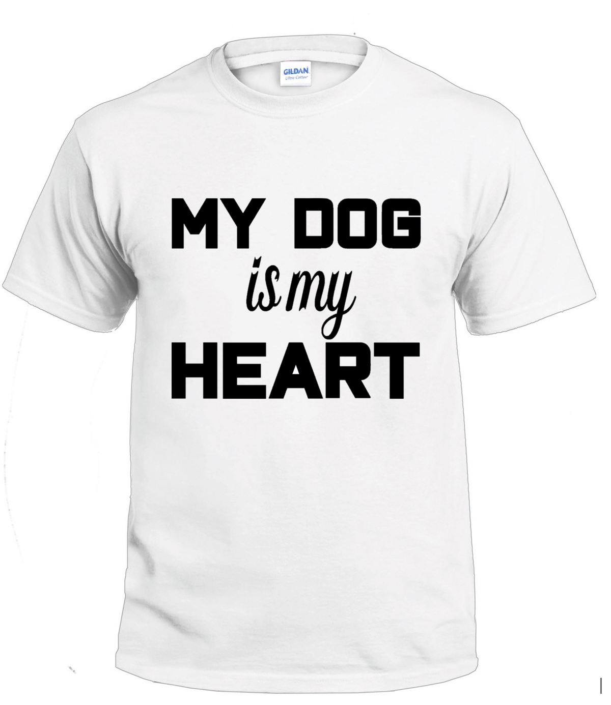 My Dog Is My Heart dog parent t-shirt
