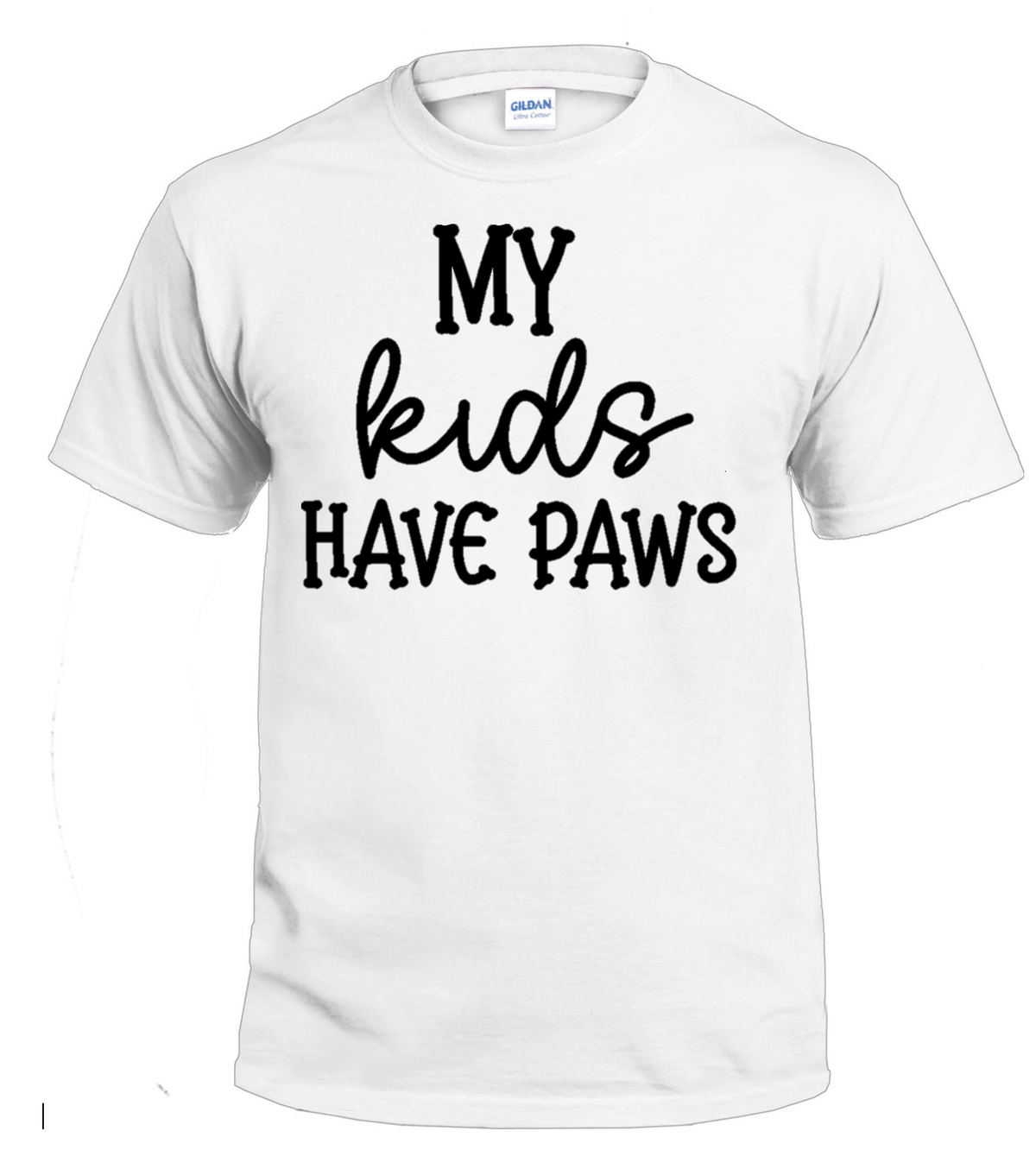 My Kids Have Paws dog parent t-shirt