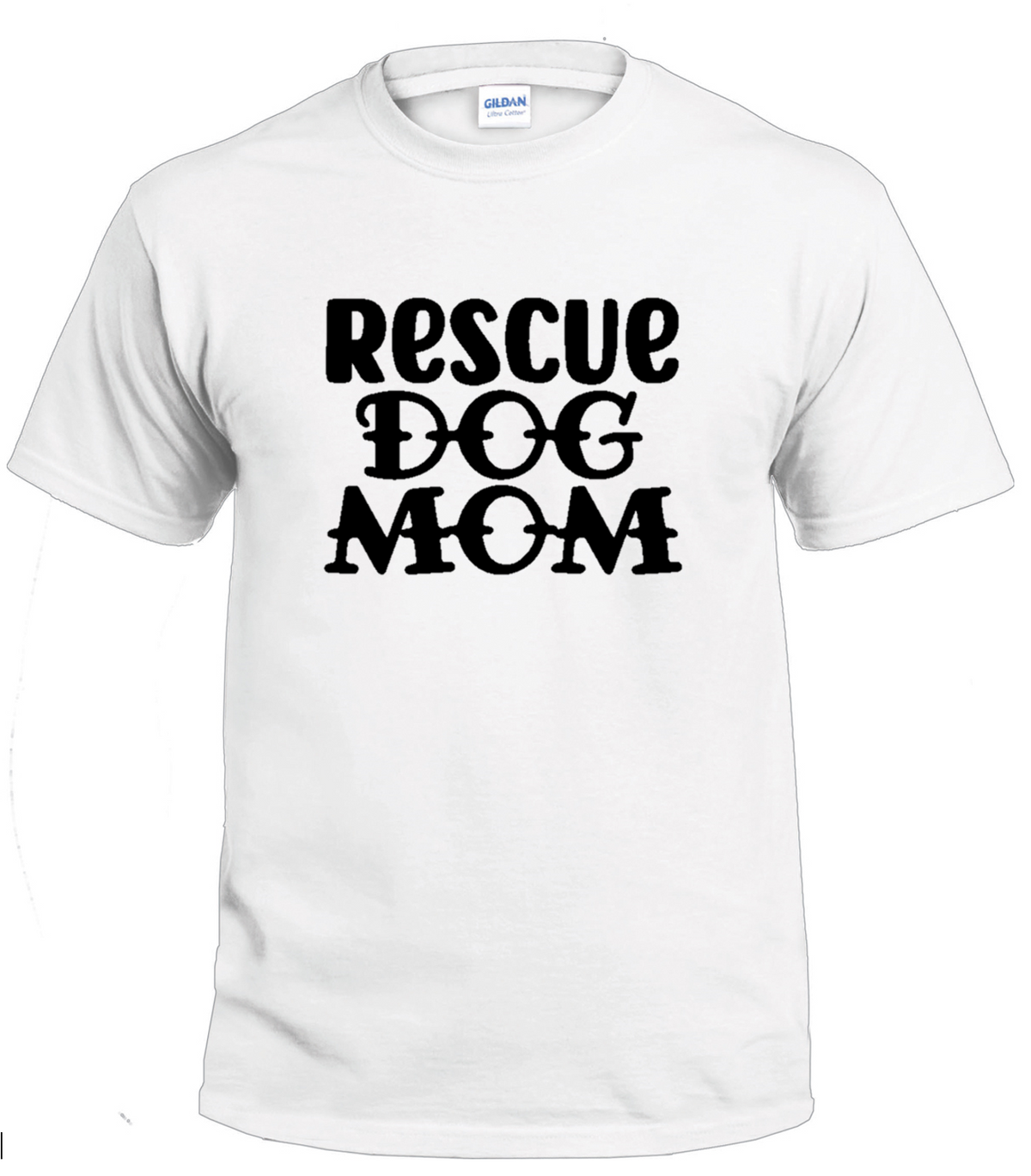 Rescue Dog Mom dog parent t-shirt