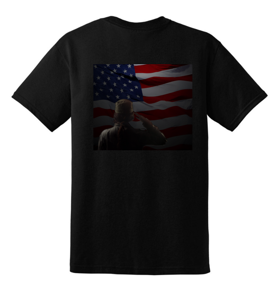 Soldier Salute Military t-shirt