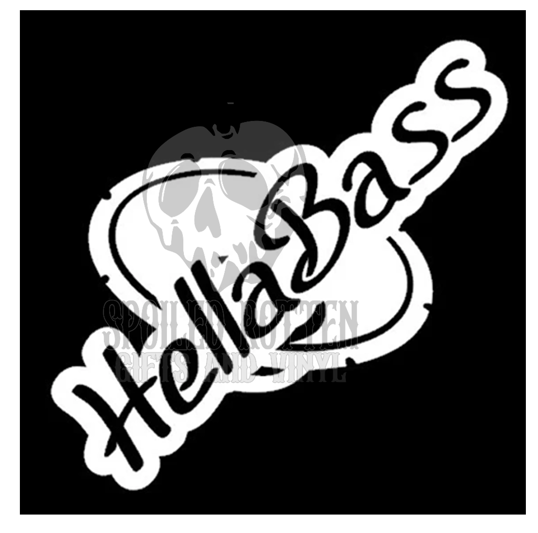 HellaBass decal sticker