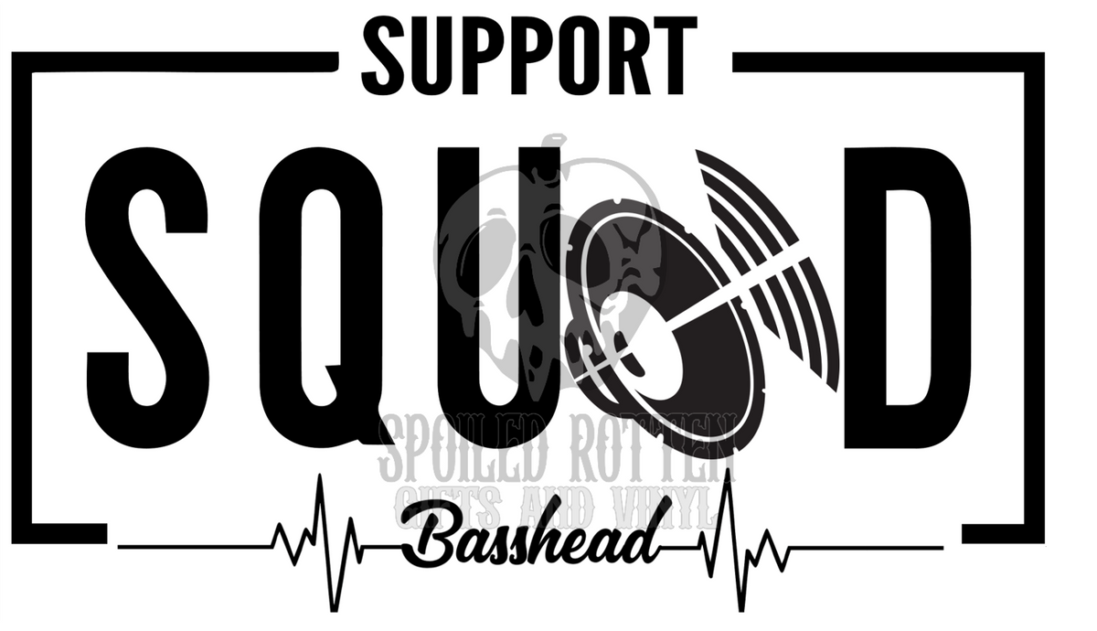 Support Squad Basshead basshead decal