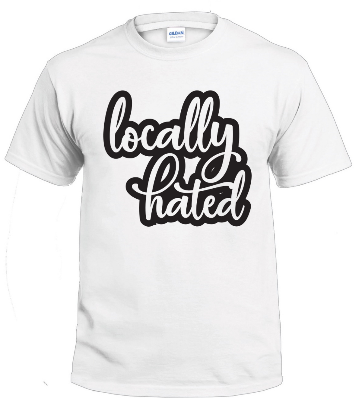 Locally Hated Basshead tshirt