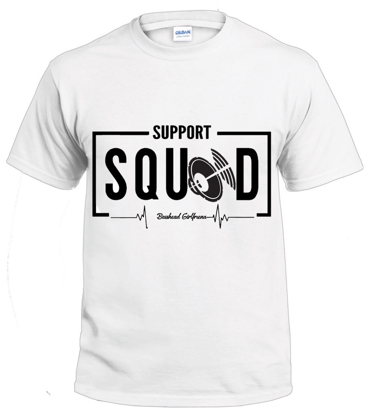 Basshead Girlfriend Support Squad Basshead tshirt