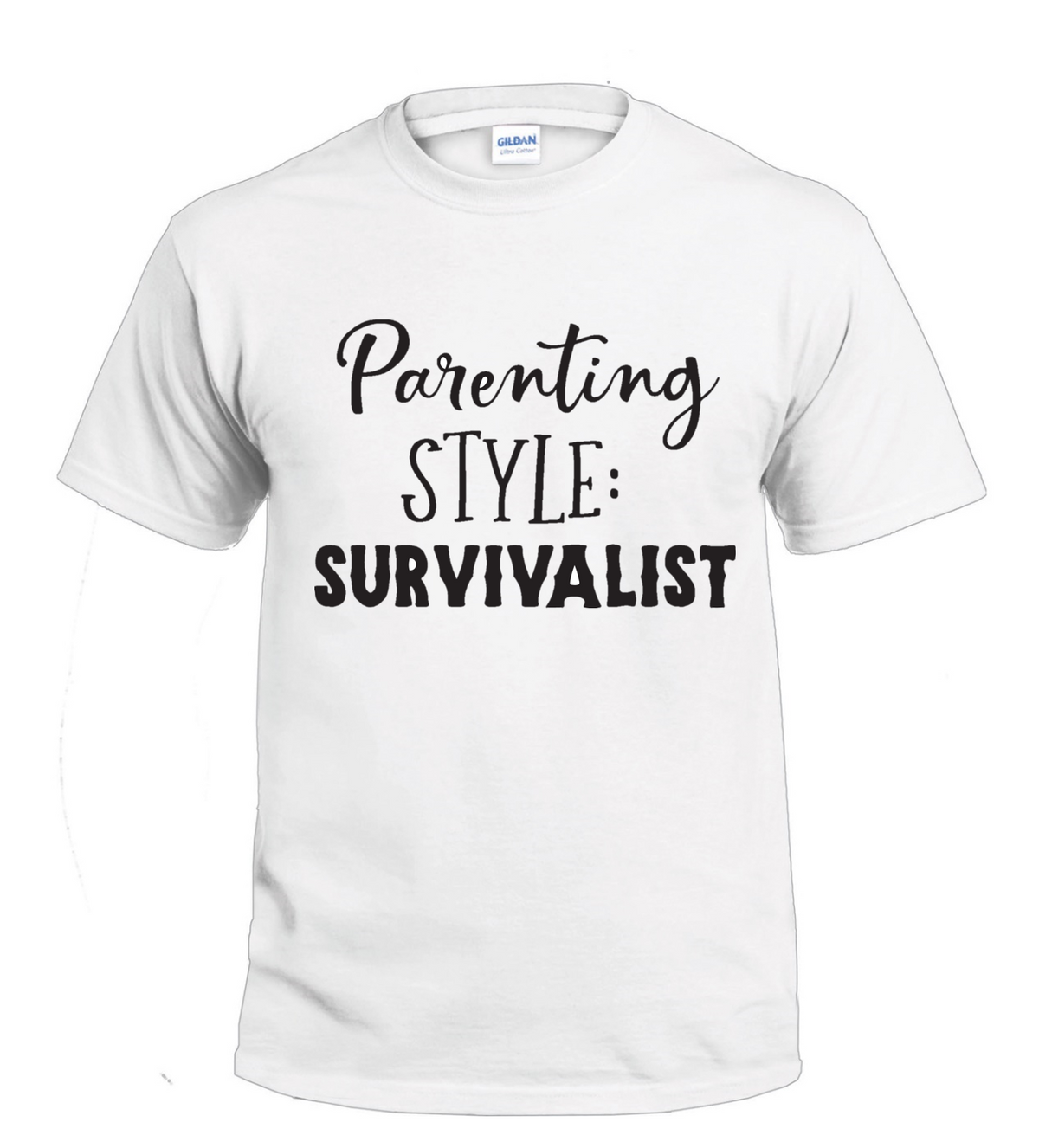 Parenting Style mom t-shirt