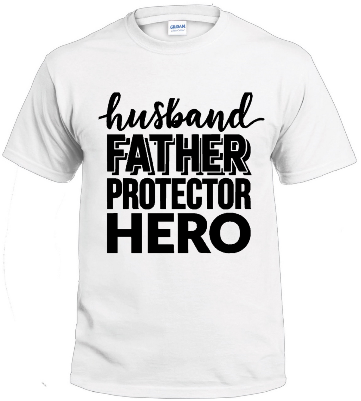 Husband Father Protector Hero t-shirt