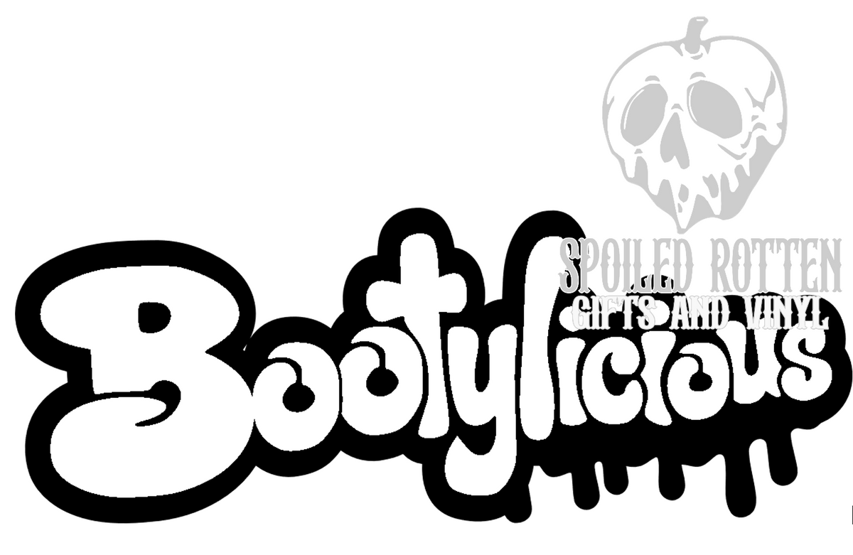 Bootylicious vinyl decal