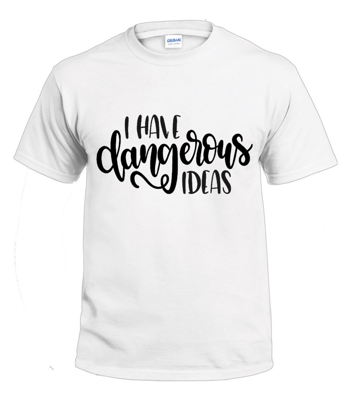 I Have Dangerous Ideas Sarcasm t-shirt