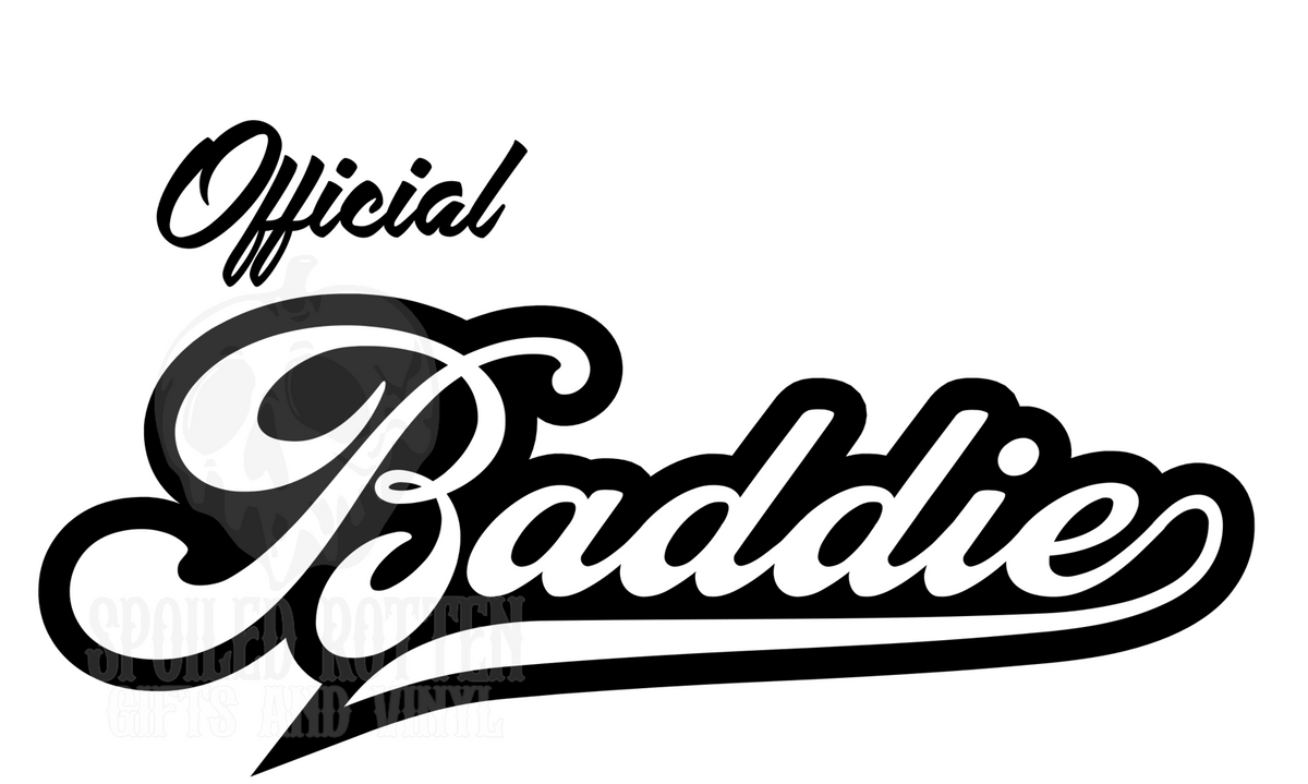 Official Baddies vinyl decal sticker