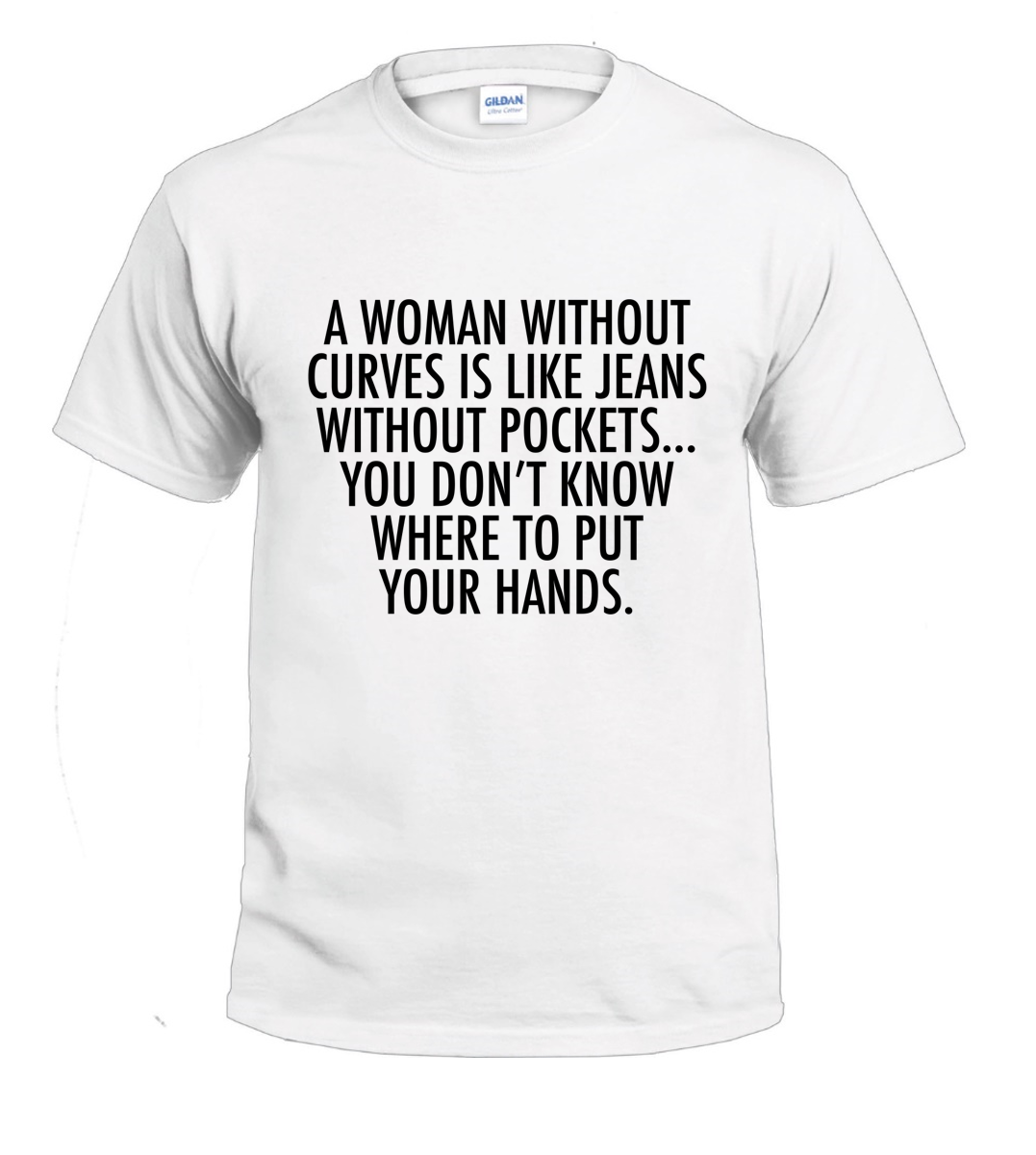 A Woman Without Curves t-shirt