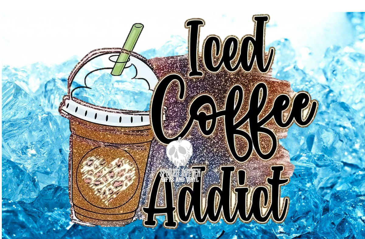 Iced Coffee Addict 20 oz Tumbler