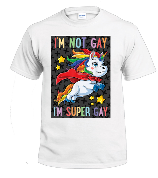 Super Gay LGBTQ+ Shirt