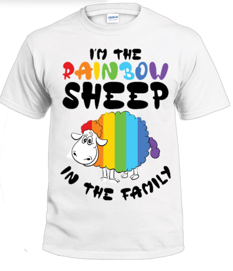 Rainbow Sheep LGBTQ+ Shirt