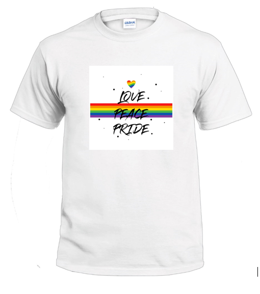 Love Peace Pride LGBTQ+ Shirt