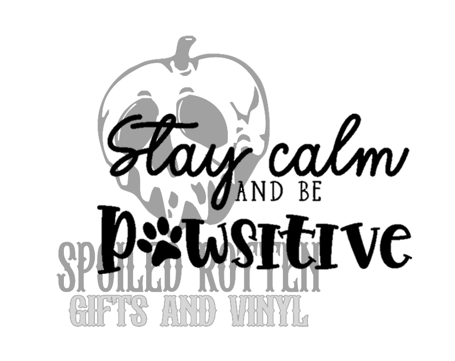 Stay Calm decal