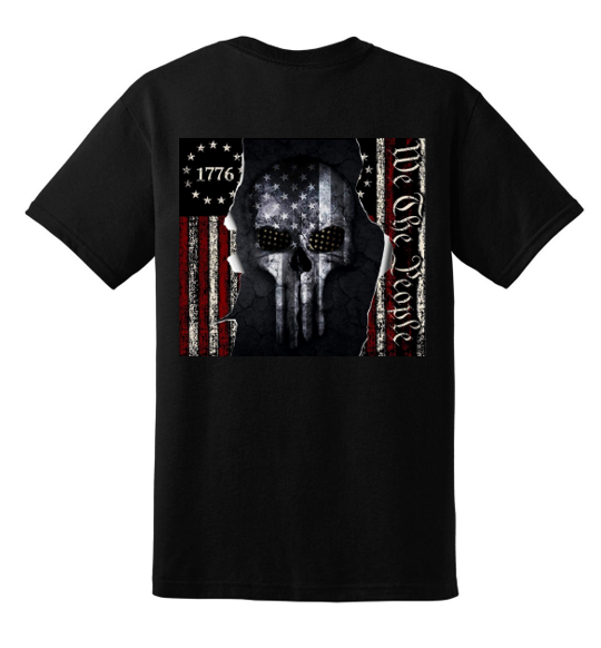 We The People Skull t-shirt