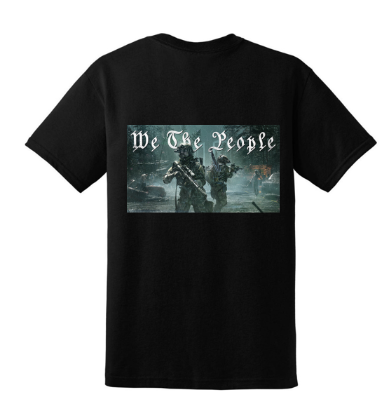 We The People soldier t-shirt