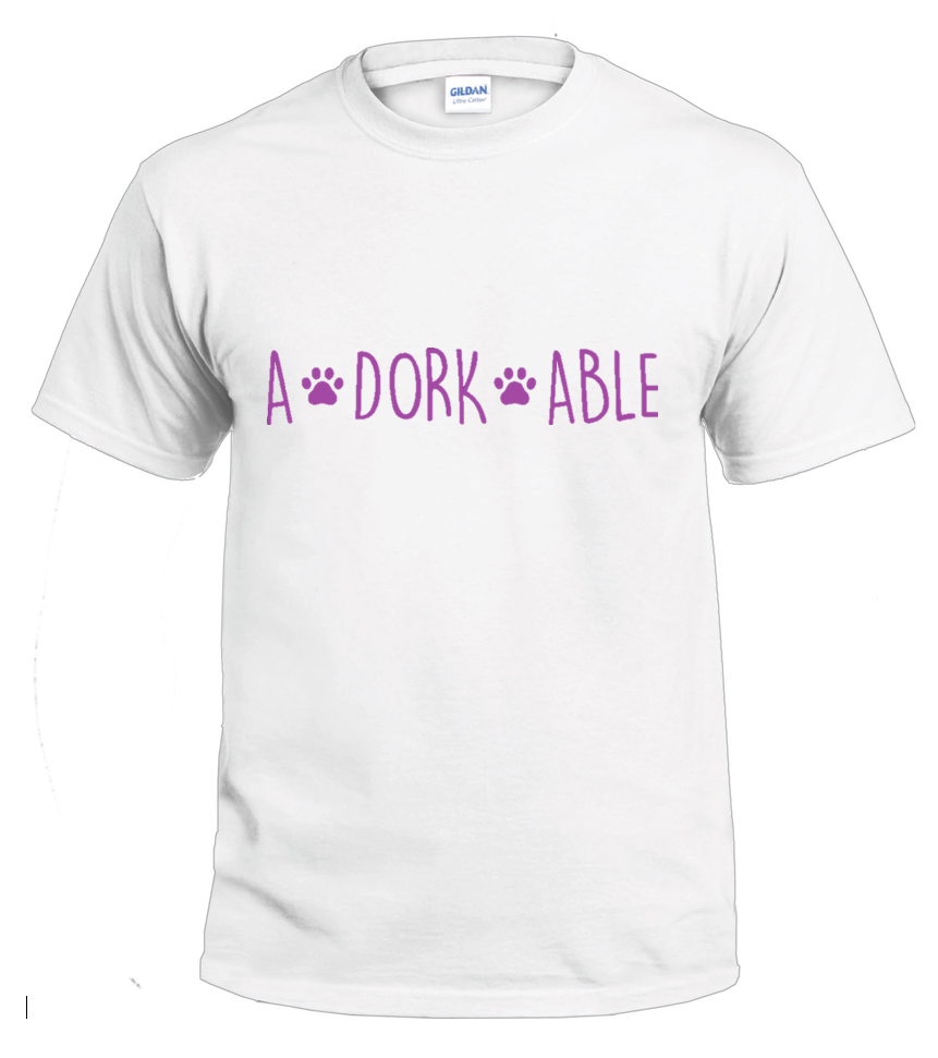 A Dork Able dog parent t-shirt