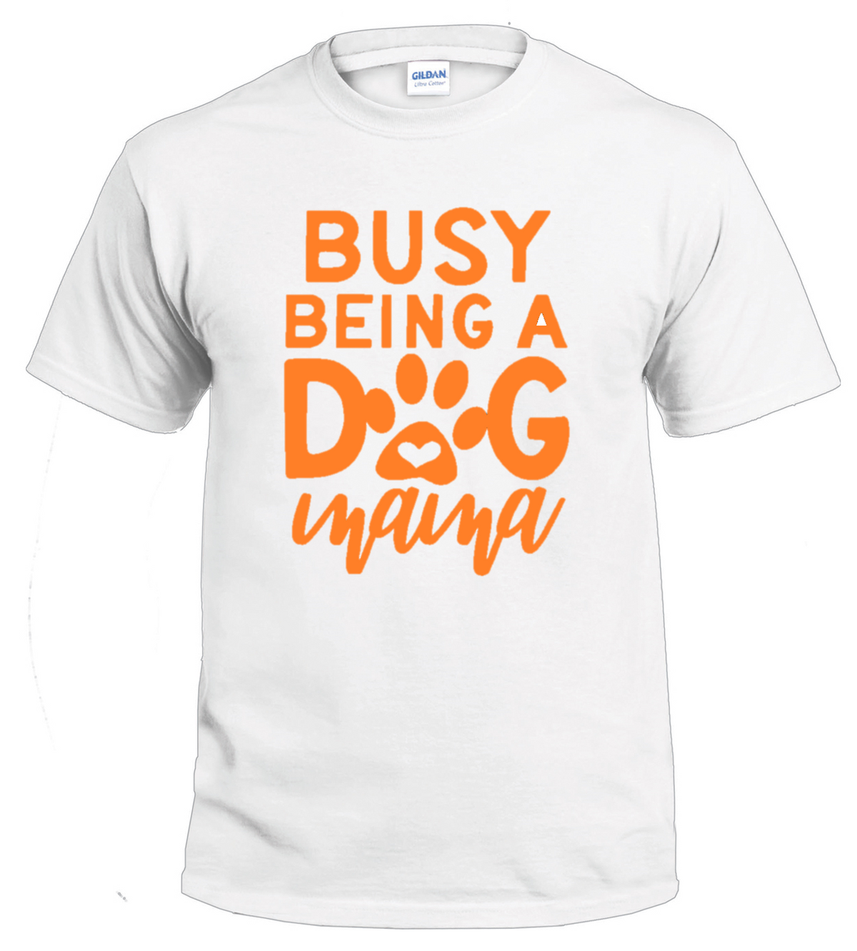 Busy Being a Dog Mama dog parent t-shirt