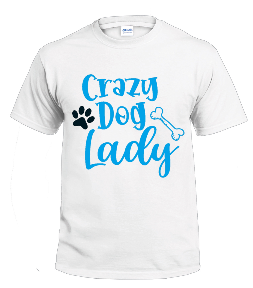 Crazy Dog Lady 3 dog parent t-shirt