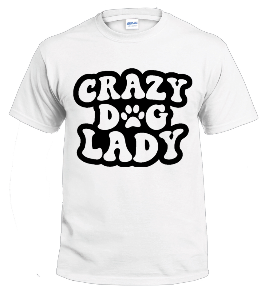 Crazy Dog Lady 2 dog parent t-shirt