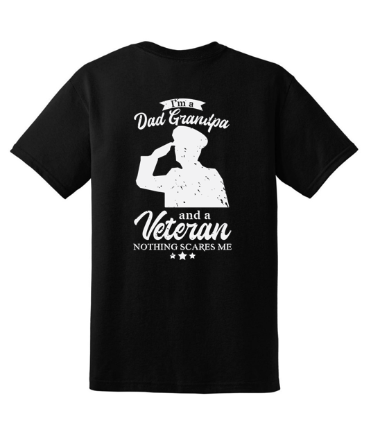 Dad Grandpa & Veteran t-shirt