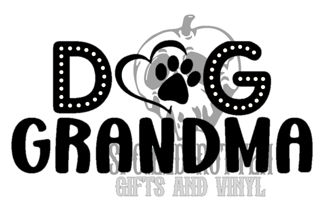 Dog Grandma decal