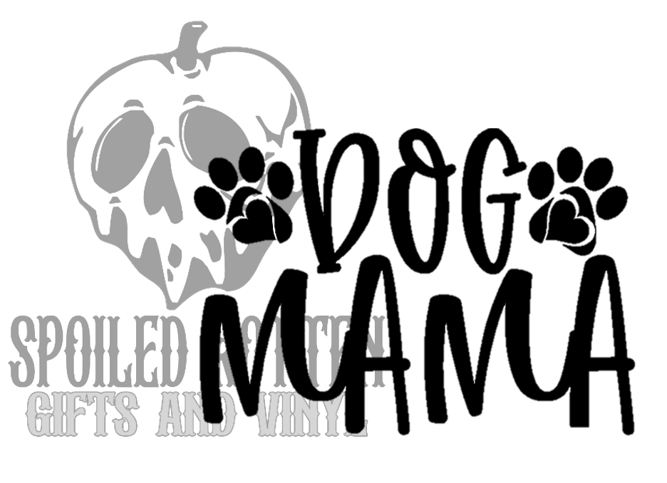 Dog Mama (2) decal