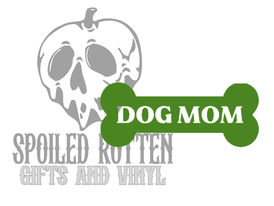 Bone Dog Mom decal