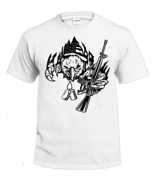 Eagle & Gun t-shirt (1)