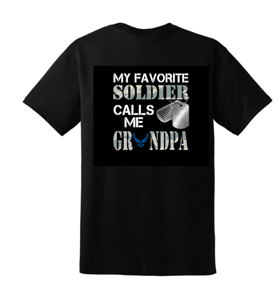 Favorite Soldier Calls Me Grandpa t-shirt