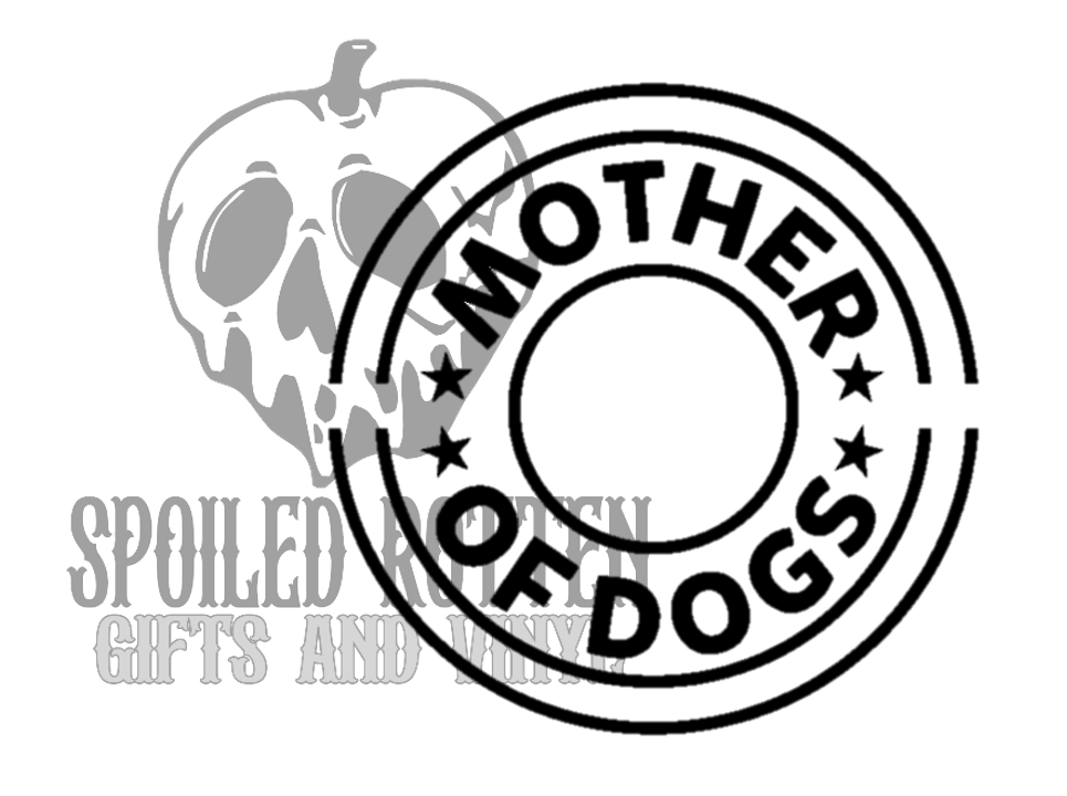 Mother of Dogs decal